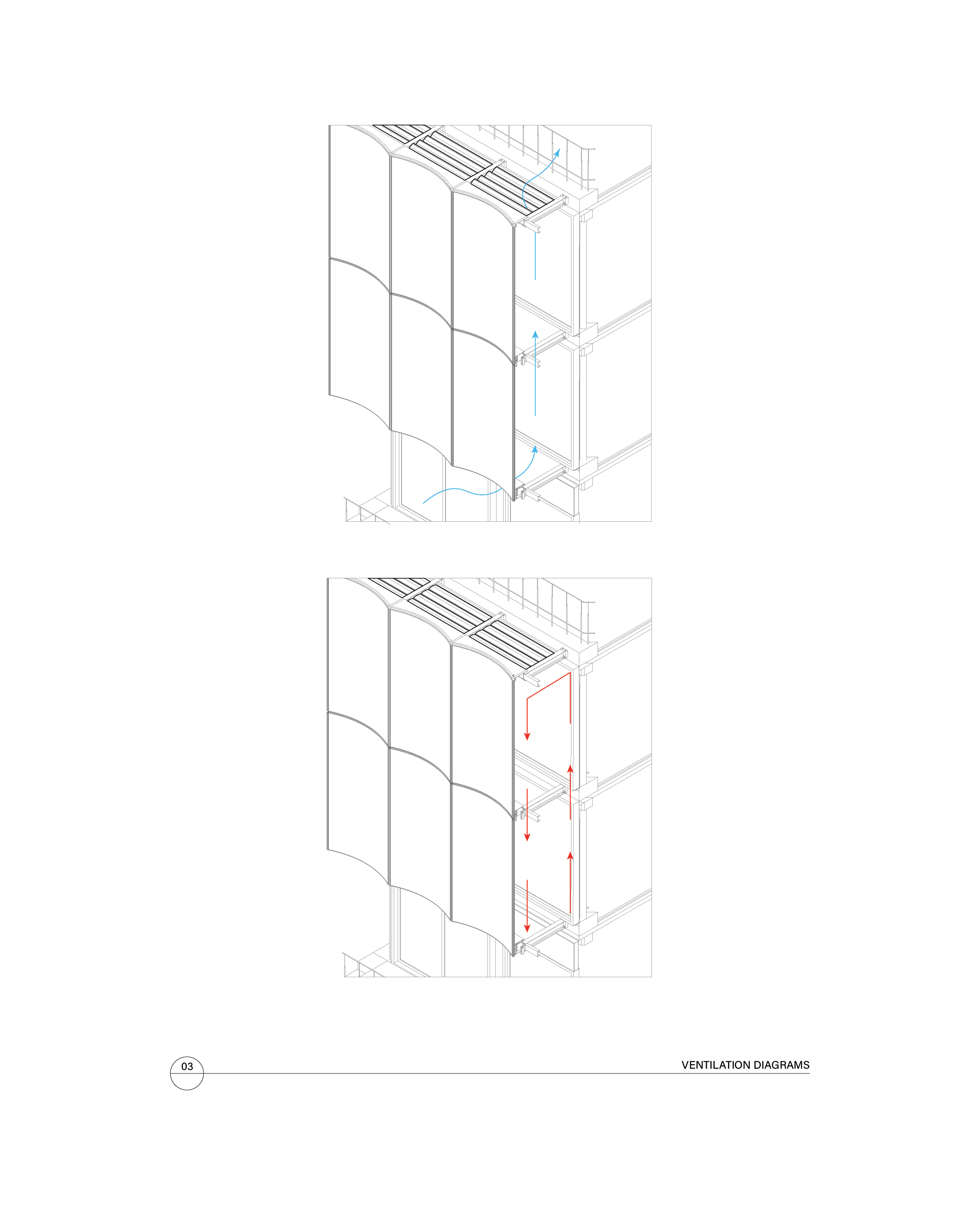 combined extracted floor plan and section of foundation stage