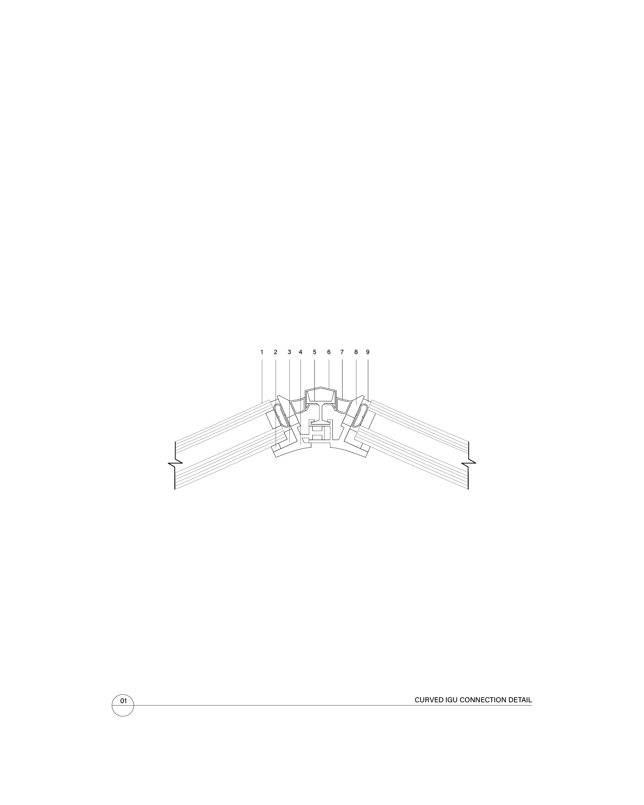 exploded axonometric of roofing stage